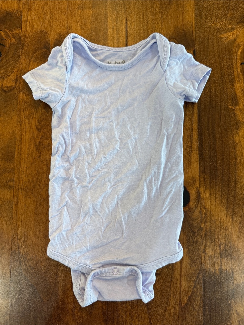 Kyte BABY Light Lavender Short-Sleeve Onesie